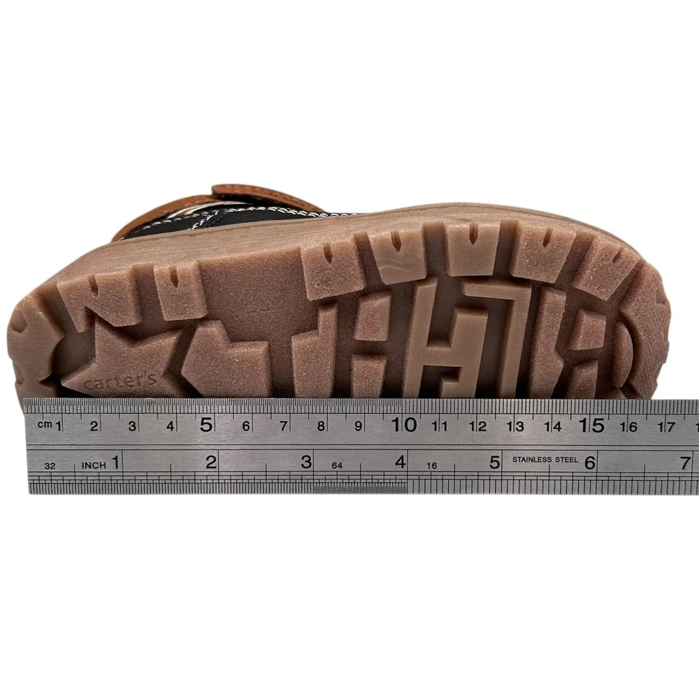 Carter's Donner Toddler Boy's Slip-on Sporty Boot Size 9 Brown/Black‎ Shoes